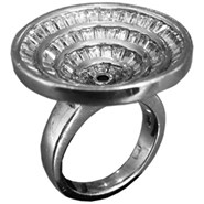 Whirlpool Silver Ring